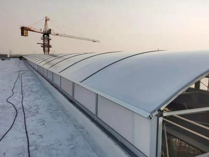 圆拱型电动排烟天窗