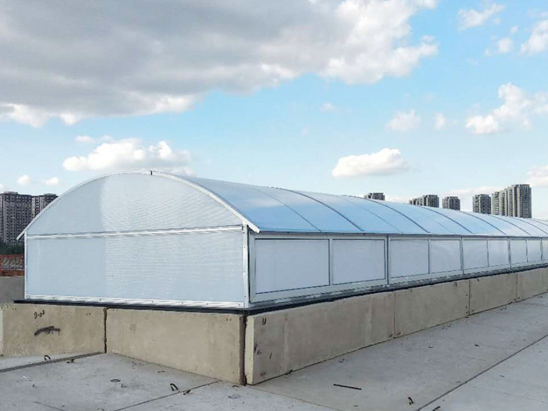 圆拱型电动排烟天窗