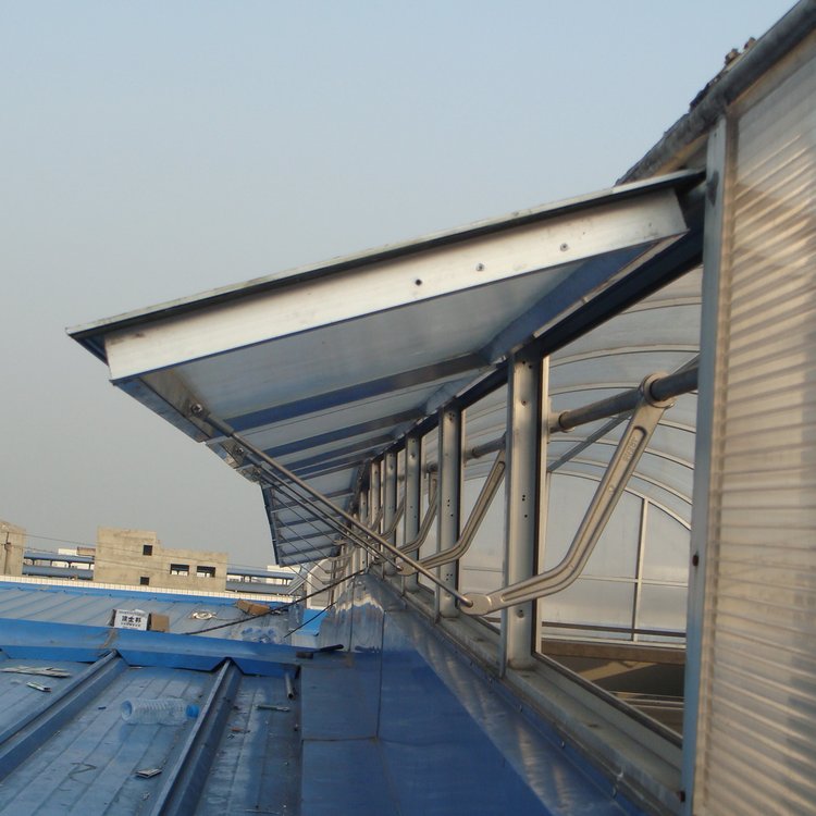 侧开型电动采光排烟天窗