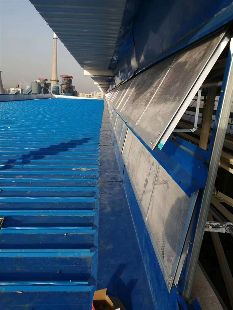 侧开型电动采光排烟天窗